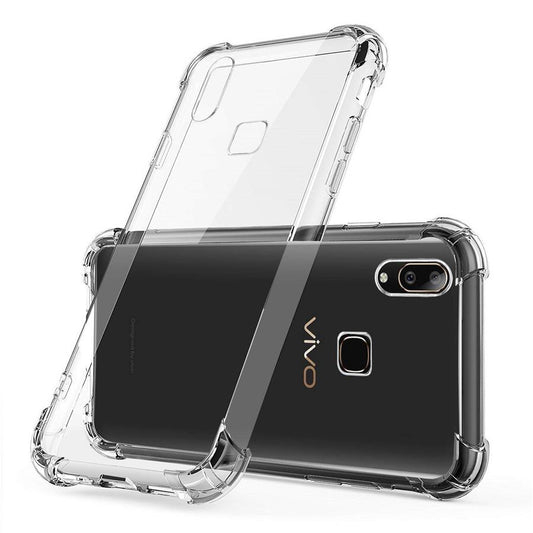 AntiShock Clear Back Cover Soft Silicone TPU Bumper case for Vivo V11