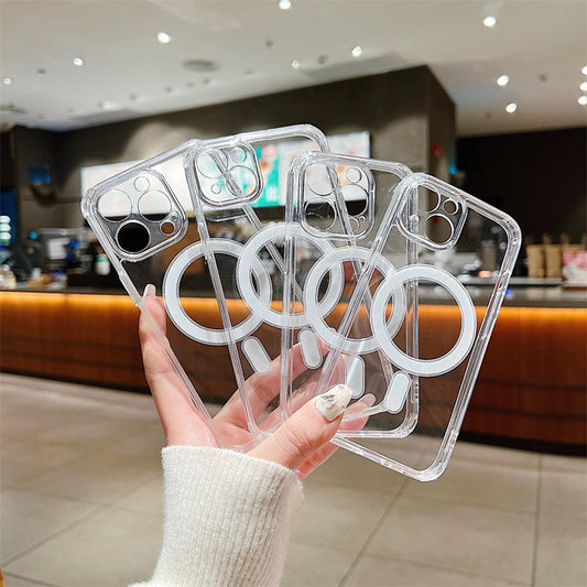 Magsafe Case clear shockproof back cover for apple iPhone