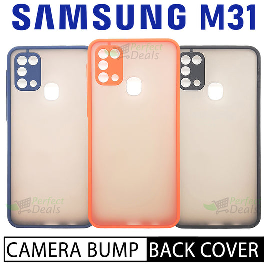 Camera lens Protection Gingle TPU Back cover for Samsung M31