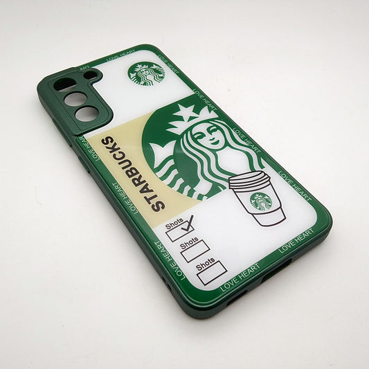 S21FE Starbucks Series High Quality Perfect Cover Full Lens Protective Transparent TPU Case For Samsung S21FE