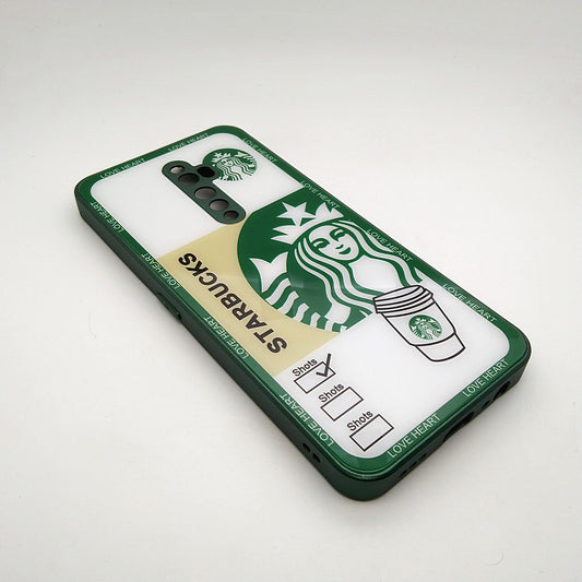 Starbucks Full Camera Lens Protective Hard Shel PC Case For OPPO Reno 2F