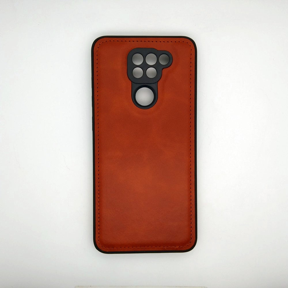 Luxury Leather Case Protection Phone Case Back Cover for Redmi Note 9