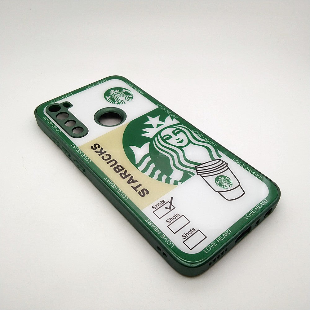 Starbucks Full Camera Lens Protective Hard Shel PC Case For Redmi REDMI NOTE 8
