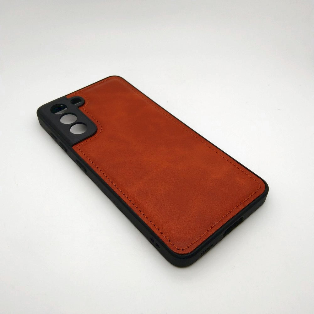 Luxury Leather Case Protection Phone Case Back Cover for Samsung S21