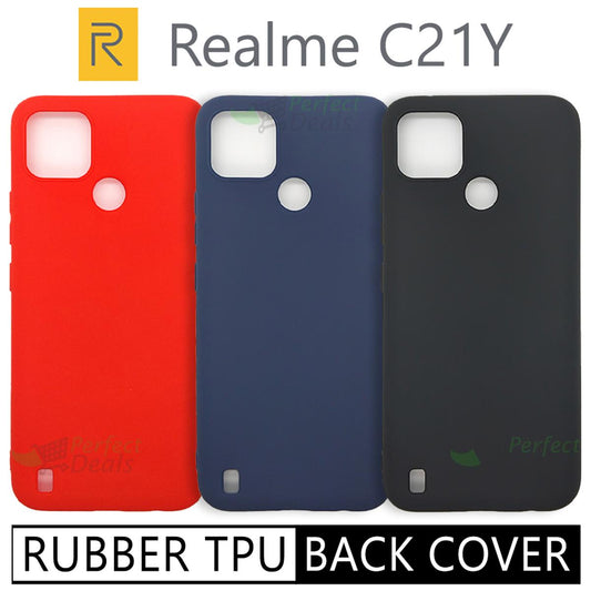 Magic Silicone slim TPU Case for New Realme C21Y