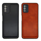 Luxury Leather Case Protection Phone Case Back Cover for Samsung A03s