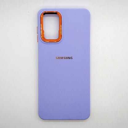 Gold Camera Protection Back Cover for Samsung A12
