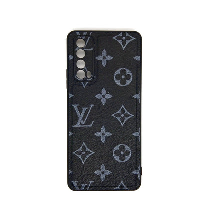 LV Case High Quality Perfect Cover Full Lens Protective Rubber TPU Case For Huawei Y7A