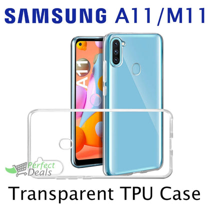 Transparent Clear Slim Case for Samsung A11