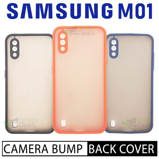 Camera lens Protection Gingle TPU Back cover for Samsung M01