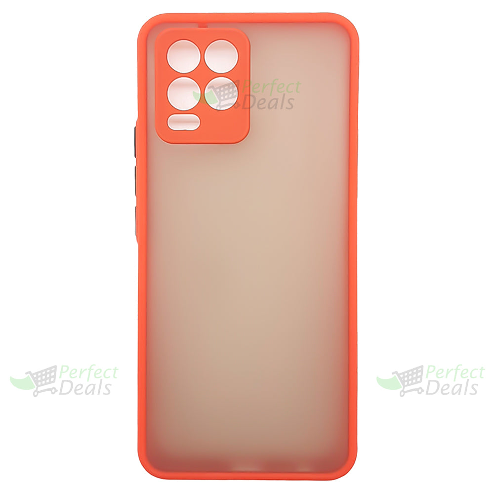 Camera lens Protection Gingle TPU Back cover for Realme 8