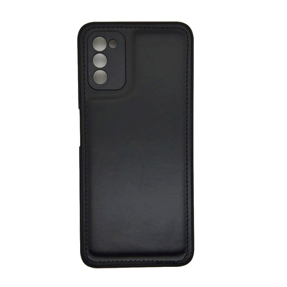 Luxury Leather Case Protection Phone Case Back Cover for Samsung A03s
