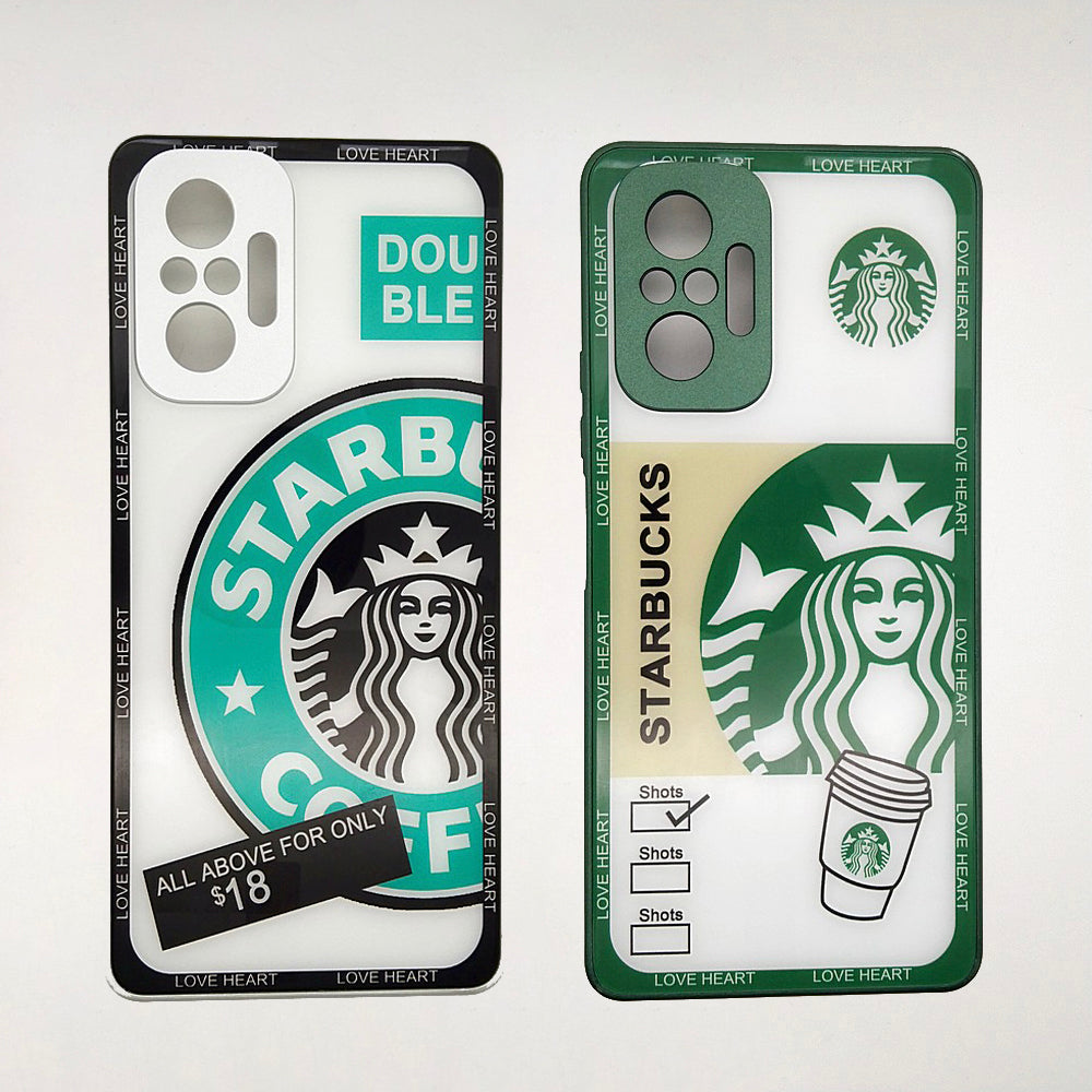 Starbucks Full Camera Lens Protective Hard Shel PC Case For Redmi REDMI NOTE 10 PRO