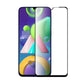 Combo Pack of Tempered Glass Screen Protector, Carbon Fiber Back Sticker, Camera lens Clear Glass Bundel for Samsung Galaxy A03s