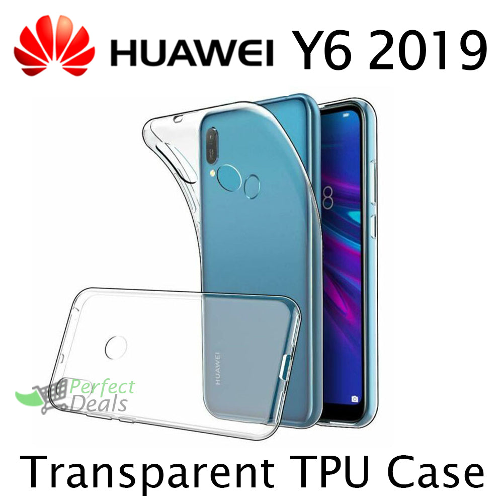 Transparent Clear Slim Case for Huawei Y6 2019