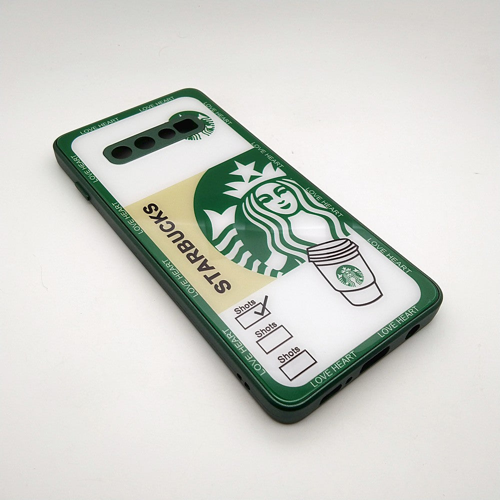 S10 PLUS Starbucks Series High Quality Perfect Cover Full Lens Protective Transparent TPU Case For Samsung S10 PLUS