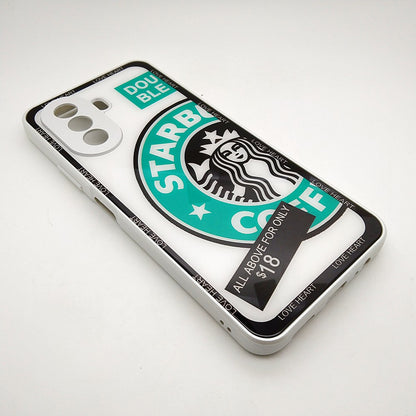 Starbucks Full Camera Lens Protective Hard Shel PC Case For Huawei NOVA Y70