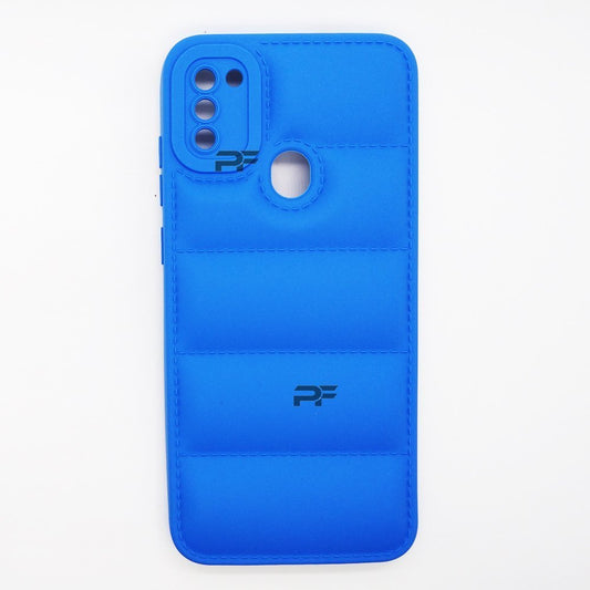 Puffer Case Jacket Cushion Back Cover for Samsung A11