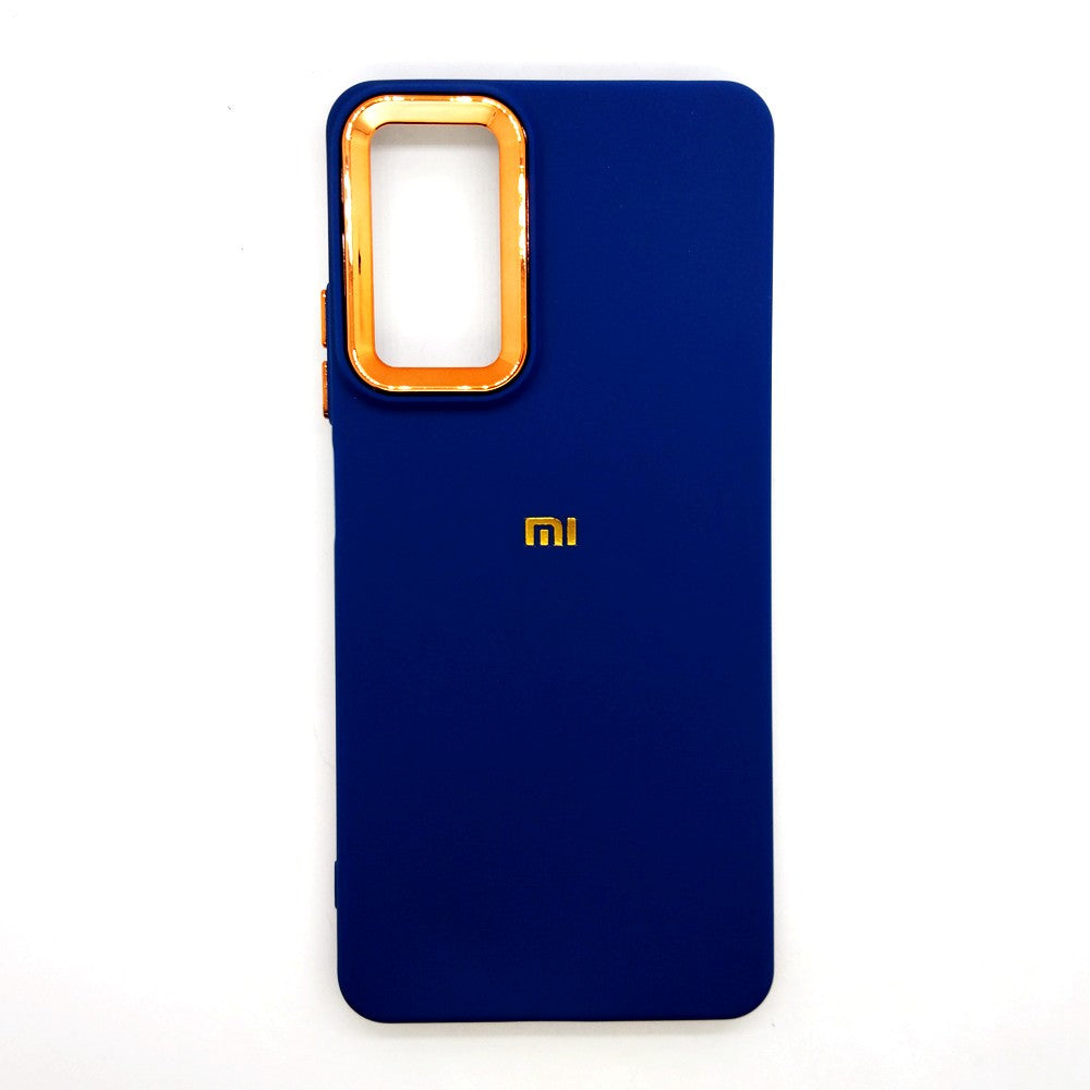 Gold Camera Protection Back Cover for Redmi Note 11 Pro