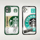 Starbucks Full Camera Lens Protective Hard Shel PC Case For apple iPhone 11