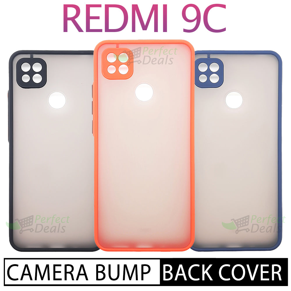 Camera lens Protection Gingle TPU Back cover for Redmi 9C
