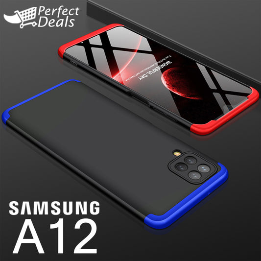 Original GKK Dual Tone 360º Case for Samsung A12