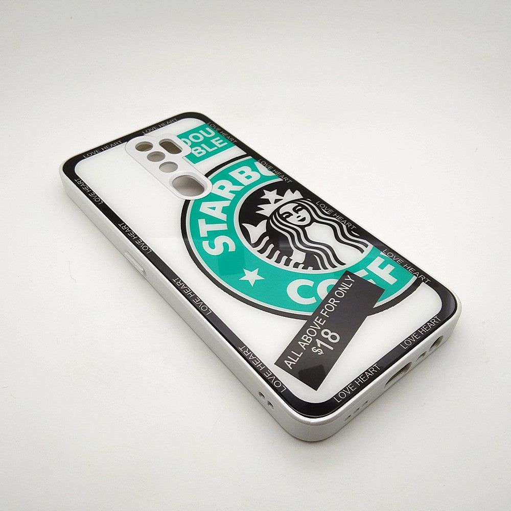 Starbucks Full Camera Lens Protective Hard Shel PC Case For OPPO OPPO A9 2020