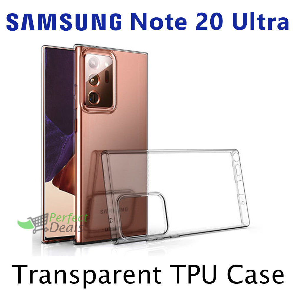 Transparent Clear Slim Case for Samsung Note 20 Ultra