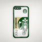 Starbucks Full Camera Lens Protective Hard Shel PC Case For apple iPhone 7 Plus / 8 Plus