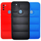 Puffer Case Jacket Cushion Back Cover for Samsung M11