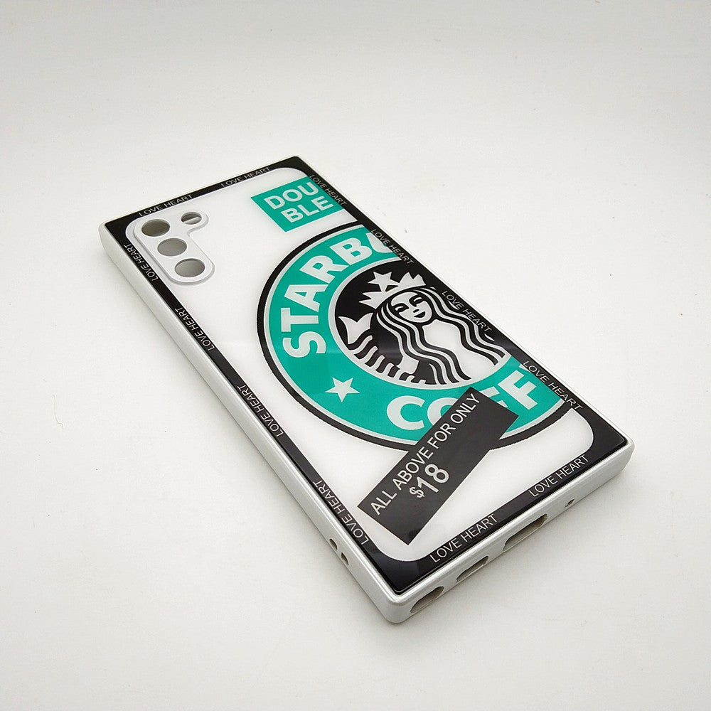 Starbucks Full Camera Lens Protective Hard Shel PC Case For Samsung Note 10
