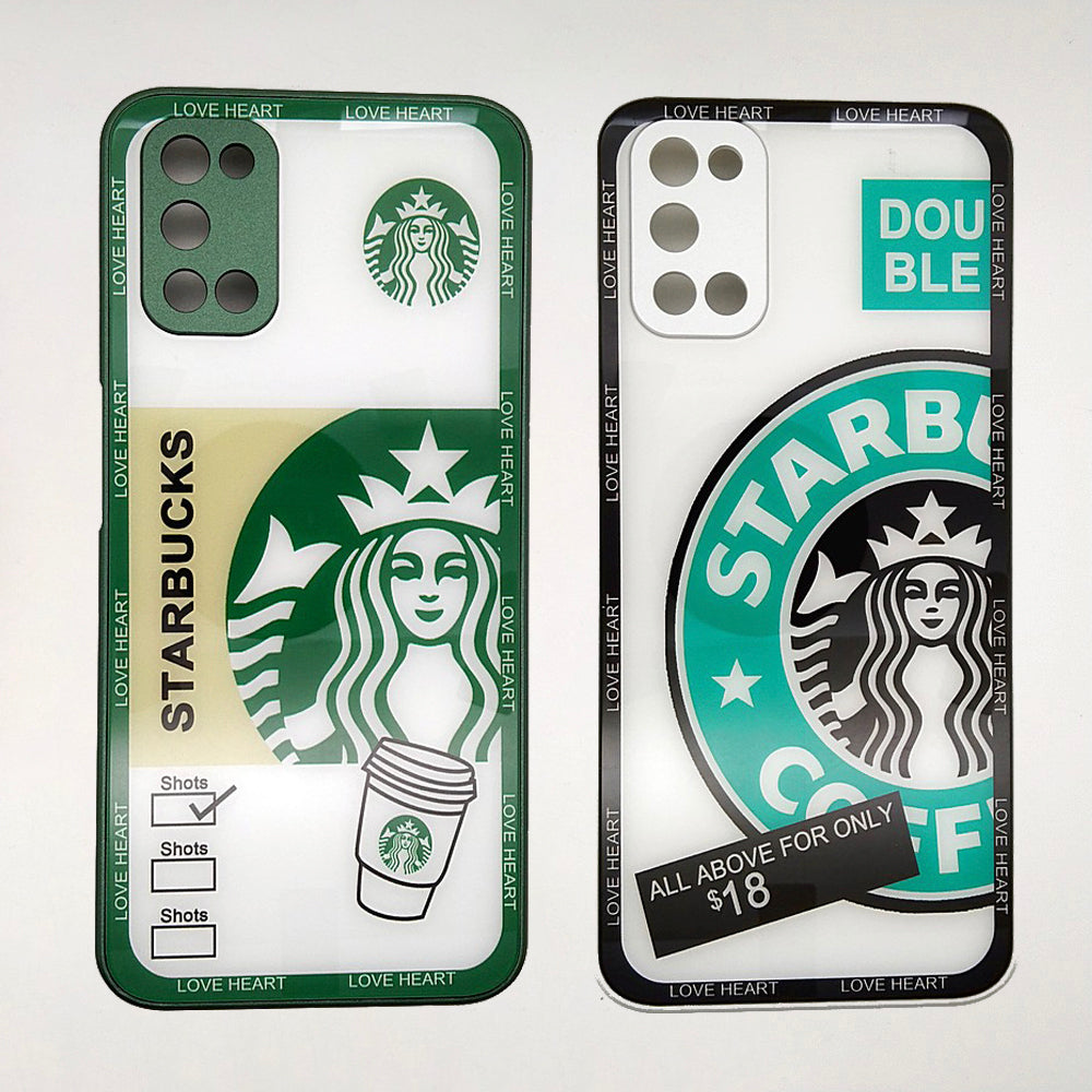 Starbucks Full Camera Lens Protective Hard Shel PC Case For OPPO OPPO A52