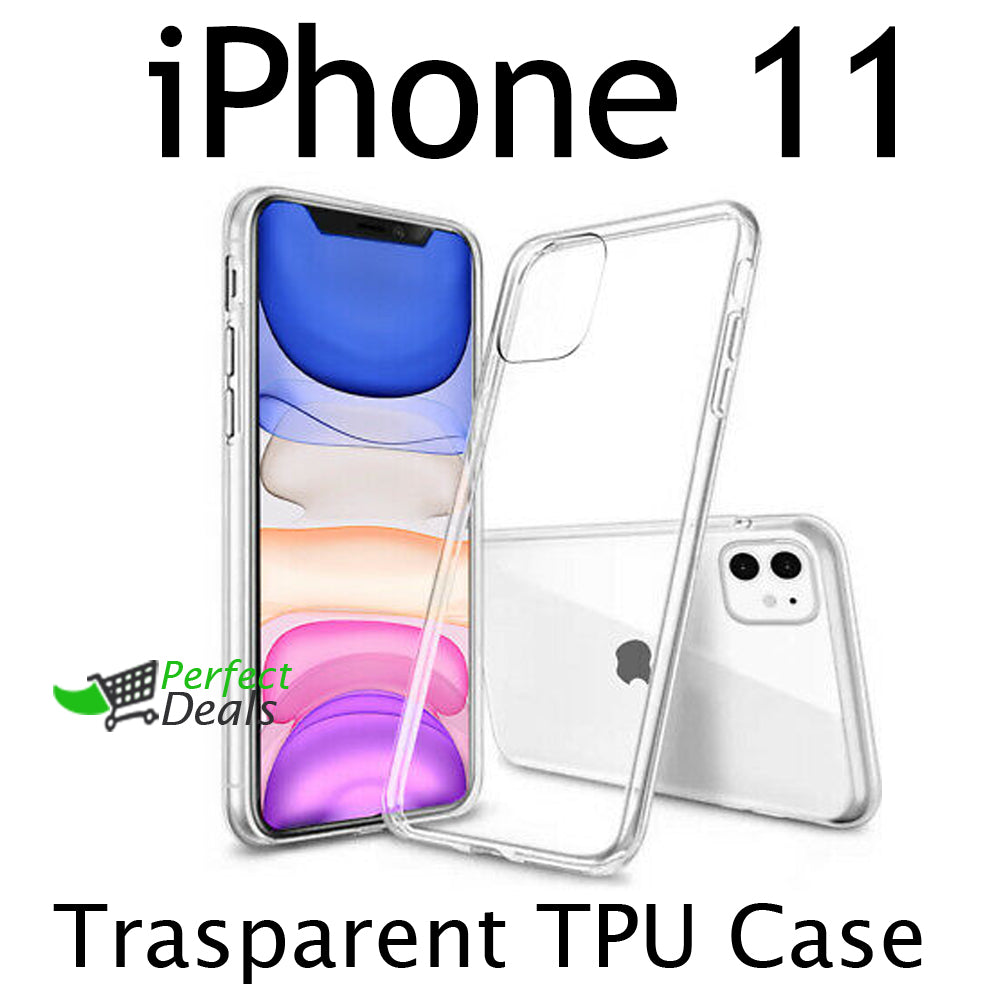 Transparent Clear Slim Case for apple iPhone 11