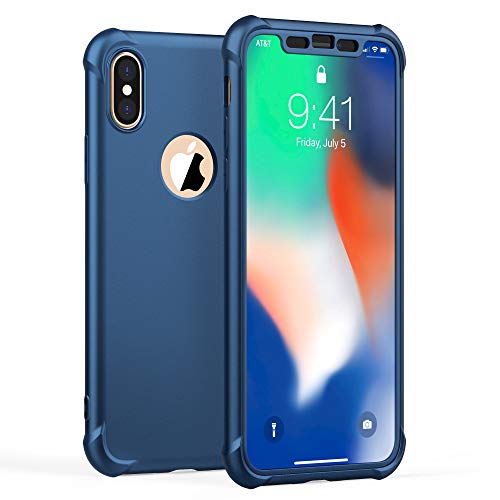 Rubber 360° TPU Case for apple iPhone X / Xs