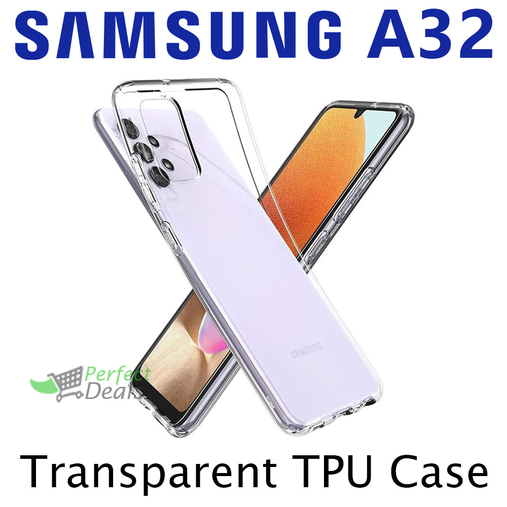 Transparent Clear Slim Case for Samsung A32
