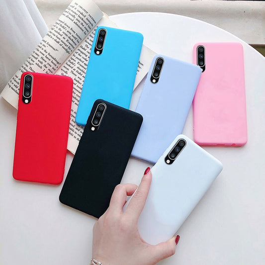 Magic Silicone slim TPU Case for Samsung A50s