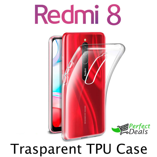 Transparent Clear Slim Case for New Redmi 8