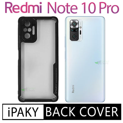 iPaky Shock Proof Back Cover for Redmi Note 10 Pro