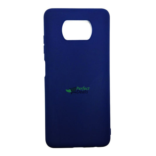 Slim Rubber fit back cover for Mi POCO X3