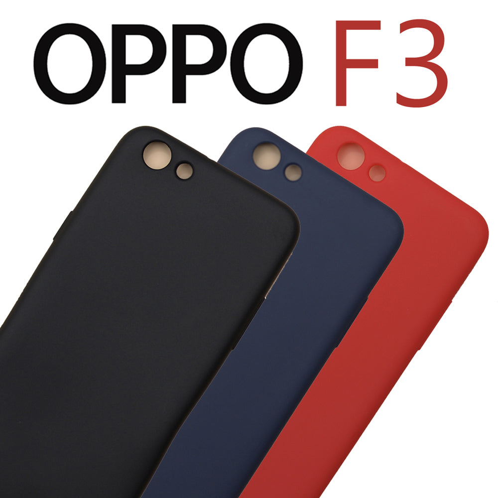 Magic Silicone slim TPU Case for OPPO F3