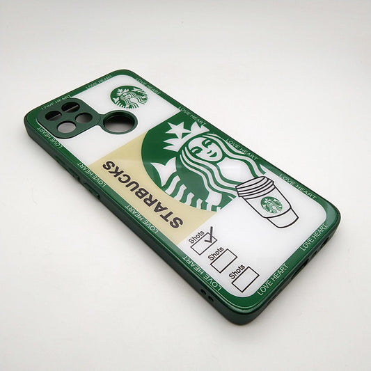 Starbucks Full Camera Lens Protective Hard Shel PC Case For OPPO OPPO A15