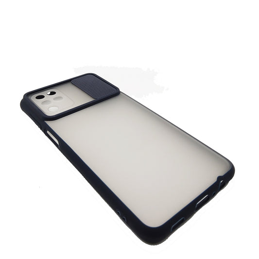 Camera Protection Slide PC+TPU case for Samsung A12