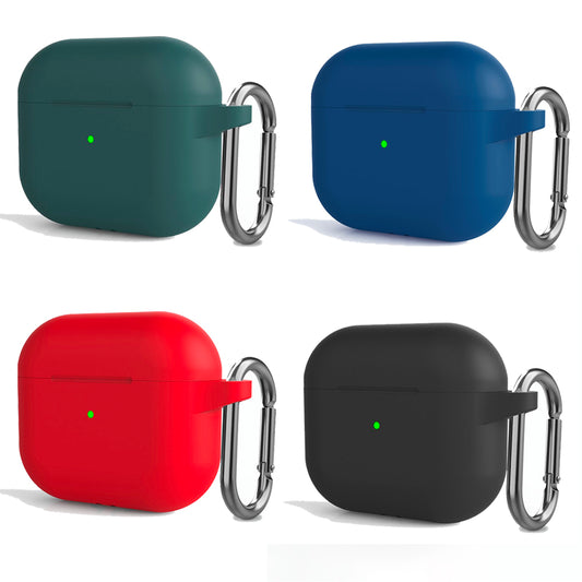 Soft Silicone Cases For with Hanging Clip Airpod Pro 3
