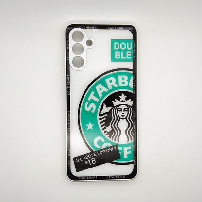 Starbucks Full Camera Lens Protective Hard Shel PC Case For Samsung A04s 4G