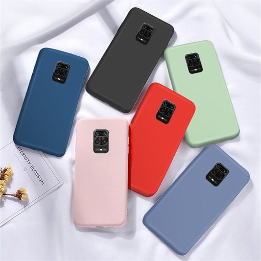 Magic Silicone slim TPU Case for New Redmi Note 9 Pro