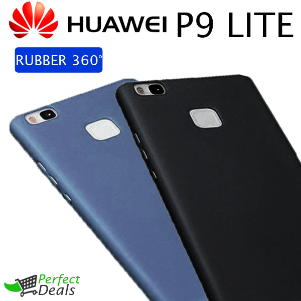 Rubber 360° TPU Case for Huawei P9 Lite