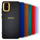 Gold Camera Protection Back Cover for Samsung A51