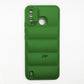 Puffer Case Jacket Cushion Back Cover for TECNO SPARK 6 GO