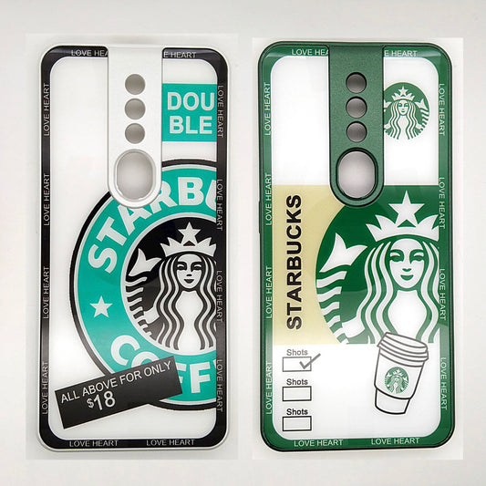 Starbucks Full Camera Lens Protective Hard Shel PC Case For OPPO F11 Pro