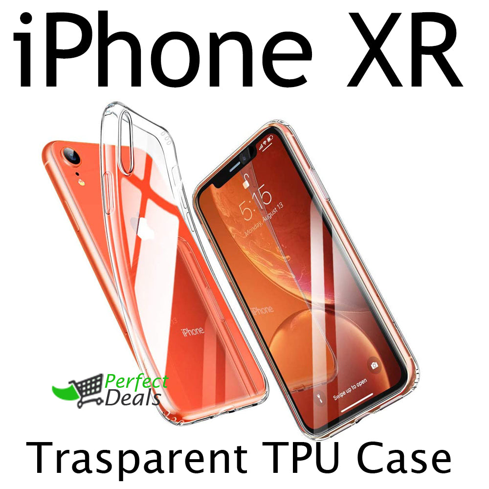 Transparent Clear Slim Case for apple XR